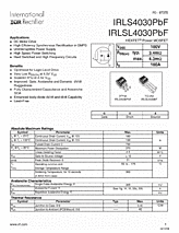 DataSheet IRLS4030PbF pdf